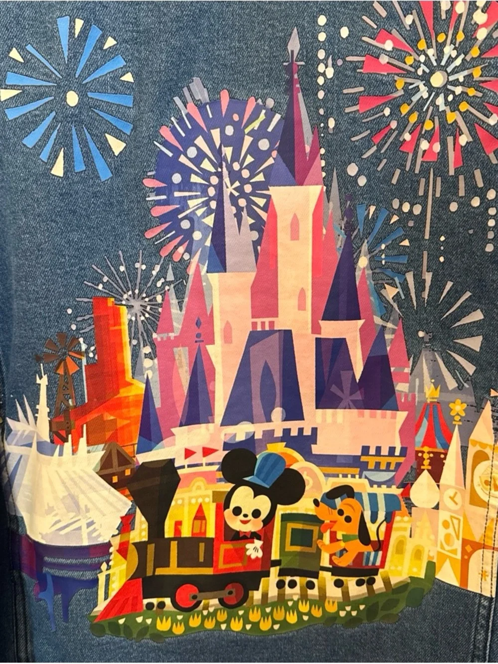 Disney denim jacket
